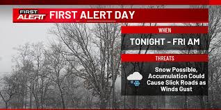 FIRST ALERT: Snow creates slick travel overnight