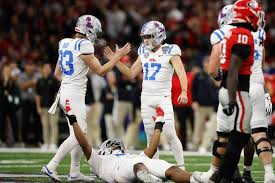 Ole Miss kicker Lucas Carneiro breaks Sugar Bowl field goal record twice in same game