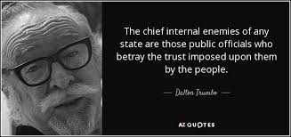 TOP 25 QUOTES BY DALTON TRUMBO | A-Z Quotes via Relatably.com