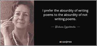 TOP 25 QUOTES BY WISLAWA SZYMBORSKA (of 90) | A-Z Quotes via Relatably.com