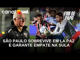 São Paulo sobrevive à altitude, segura Bolívar e vai decidir a vaga em casa