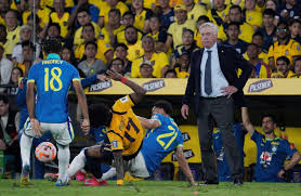 Lacklustre Carlo Ancelotti debut as Brazil held to goalless draw at Ecuador