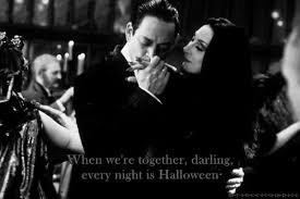 couple cute quote Black and White movie TV Halloween show tv show ... via Relatably.com