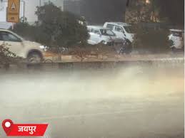 राजस्थान में अंधड़ के कारण 2 की मौत: जयपुर में रातभर बरसात; आज 22 जिलों में तेज बारिश का अलर्ट, प्री-मानसून ...