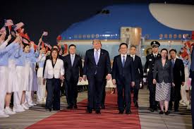 Trump-Xi Meeting Live Updates: Trump Arrives in China for High-Stakes Summit