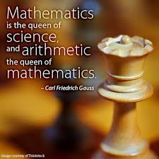 Mathematics is the queen of science, and arithmetic the queen of ... via Relatably.com