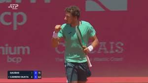 Carreno Busta cruises past Gaubas 6-1 6-3 in Estoril opener