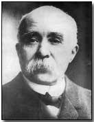 Who&#39;s Who - Georges Clemenceau. Photograph of Georges Clemenceau Georges Clemenceau (1841-1929) was French prime minister twice, in 1906-09 and from ... - clemenceau