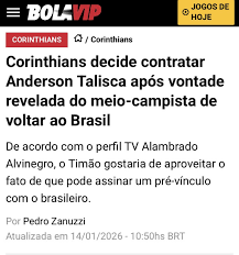 Informação: Anderson Talisca