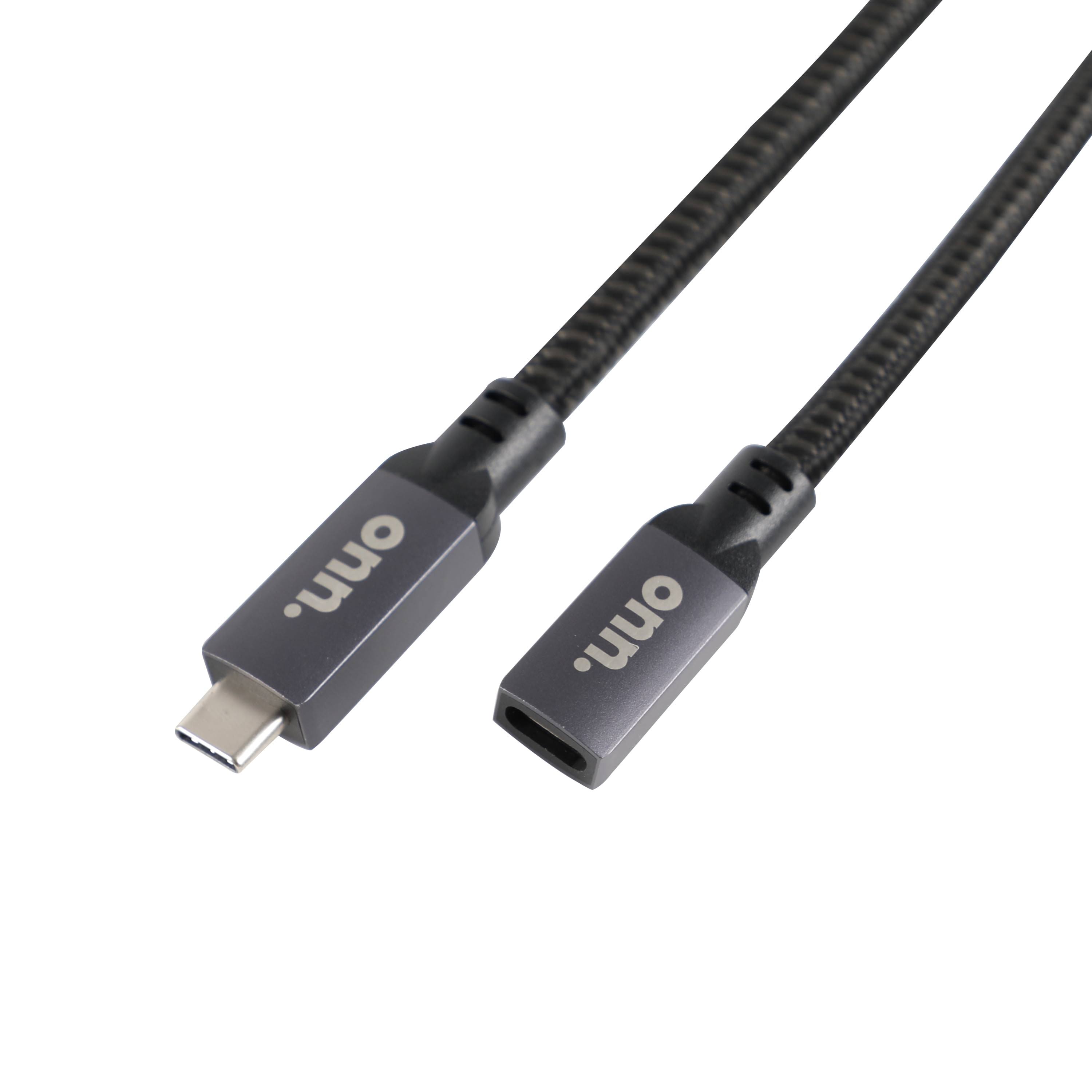 Onn Usb-c to Usb-c Cable 10Gbps Fast Data Sync