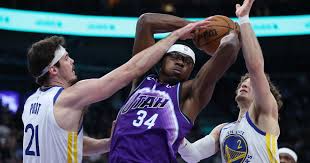 Warriors Jazz Basketball