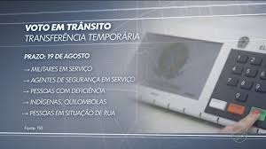 Eleitores devem ficar atentos ao prazo para solicitar o voto em trânsito