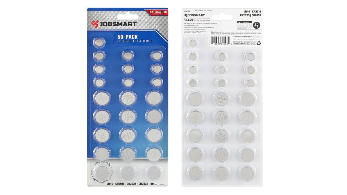 JobSmart Button Cell Batteries