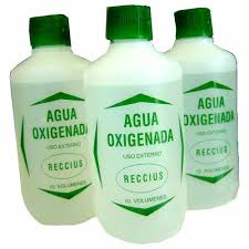 Resultado de imagem para pano com agua oxigenada