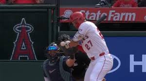 Mike Trout Exits Game After Hit by Pitch; Zeferjahn Injured, Klassen Debuts