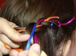 Resultado de imagem para cabelos com fitas festa junina