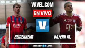 Heidenheim vs Bayern Múnich EN VIVO, minuto a minuto en partido amistoso