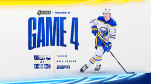 Sabres Look to Even Series Against Canadiens in Game 4