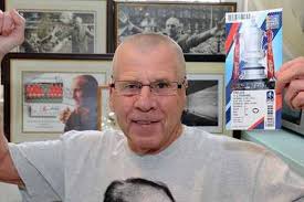 Ernie Ashley from Woolton with his Cup Final ticket. DIE-HARD Liverpool FC fan Ernie Ashley who has seen every Reds&#39; FA Cup triumph since 1965 today relived ... - ernie-ashley-620-150806032