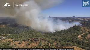Wildfire forces evacuations in town outside Yosemite National Park