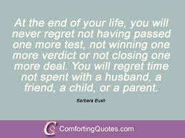 Barbara Bush Quotes And Sayings | ComfortingQuotes.com via Relatably.com