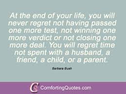 Barbara Bush Quotes And Sayings | ComfortingQuotes.com via Relatably.com