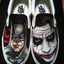 Donnie Darko Shoes Custom Hand Painted Shoes,High-top Painted Canvas Shoes - 6111