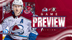 Colorado Avalanche vs Anaheim Ducks game preview
