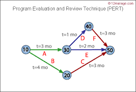 modelo de gráfico pert cpm