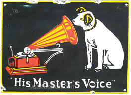 Resultado de imagem para "HIS MASTER'S VOICE