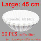 Large coffee filters
