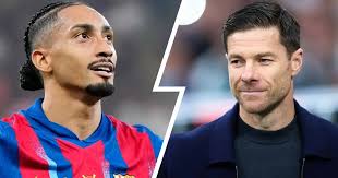 Xabi Alonso reportedly identifies Raphinha as Barcelona's biggest threat for Real Madrid players