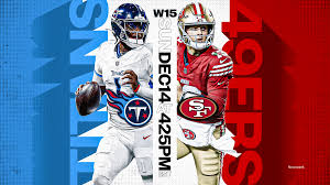 Cómo ver Titans VS 49ers: transmisión en vivo de la NFL, canal de televisión