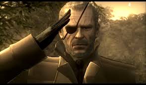 Solid/Old Snake and Big Boss together (see the difference?) - BigBossSalute