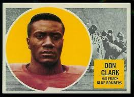 Don Clark 1960 Topps CFL football card. Want to use this image? See the About page. - Don_Clark