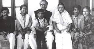 Image result for sheikh hasina with sheikh mujib