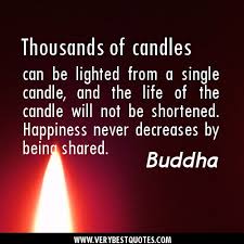 Inspirational Buddha Picture Quotes about: Happiness never ... via Relatably.com