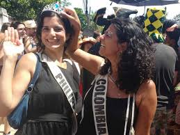 Resultado de imagem para fantasia de carnaval miss colombia