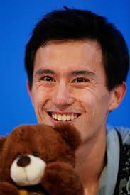 Trophee Eric Bompard ISU Grand Prix of Figure Skating 2013/2014 - Day 2. In This Photo: Patrick Chan. Patrick Chan of Canada smiles after winning the Mens ... - Patrick%2BChan%2BTrophee%2BEric%2BBompard%2BISU%2BGrand%2BJB_P5GOOX6al