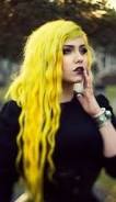 Image result for girl with yellow hair