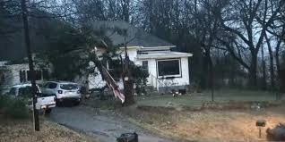 Tornado rips through Purcell, Oklahoma spawning trail of damage as severe storms barrel across Plains