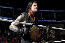 نتيجة بحث الصور عن ‪roman reigns wwe champion‬‏