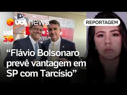 Carla: Flávio prevê vantagem em SP caso Tarcísio seja eleito em 1º turno