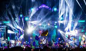 EDC Las Vegas festival lights and excitement