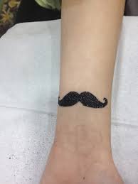 Image result for mustache tattoo