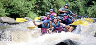 Hasil gambar untuk TELAGA WAJA river rafting