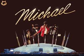 "Michael" huge promo display at the O2 London