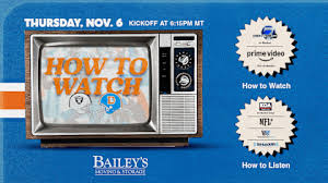 Broncos vs Raiders: Action-Packed Thursday Night Football!