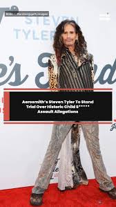 Aerosmith’s Steven Tyler To Stand Trial Over Historic Child S***** Assault Allegations