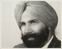 A Portrait, A young Kulwant Singh Virk ... - 1971